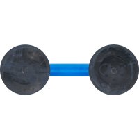 Gummi-Doppelsauger | ABS | Ø 120 mm | 325 mm