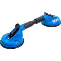 Gummi-Doppelsauger | ABS | mit flexiblen Köpfen | Ø 120 mm | 390 mm
