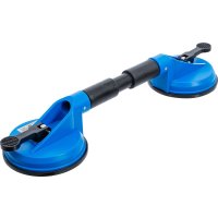 Gummi-Doppelsauger | ABS | mit flexiblen K&ouml;pfen | &Oslash; 120 mm | 390 mm