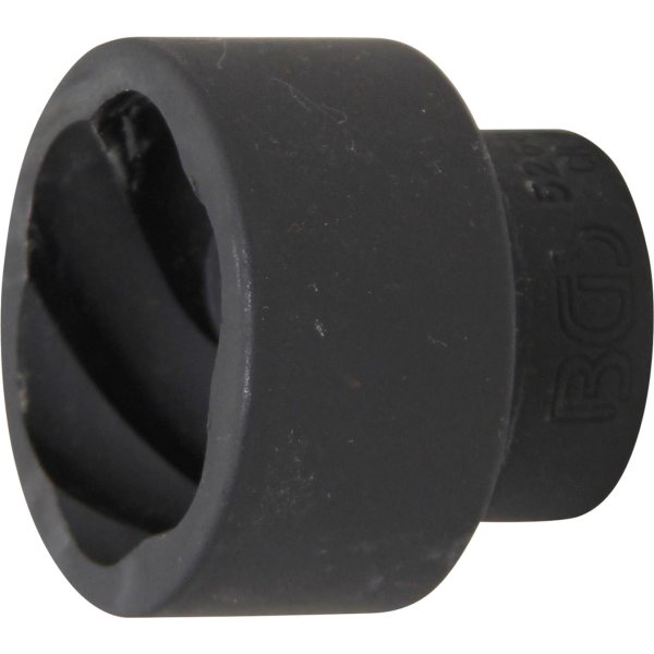 Spiral-Profil-Steckschlüssel-Einsatz / Schraubenausdreher | Antrieb Innenvierkant 20 mm (3/4") | SW 41 mm