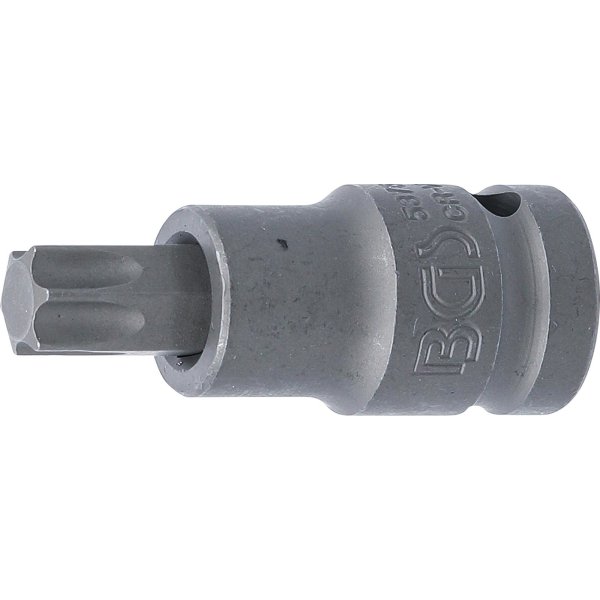 Kraft-Bit-Einsatz | Antrieb Innenvierkant 12,5 mm (1/2") | T-Profil (für Torx) T55