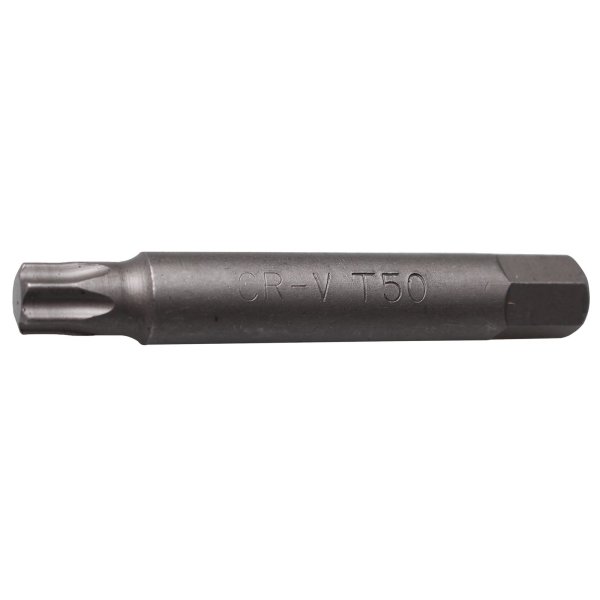 Bit, lang | Antrieb Außensechskant 10 mm (3/8") | T-Profil (für Torx) T50