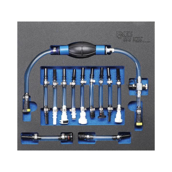 Diesel-Niederdruckkreis-Entlüftungs-Satz | für Ford, PSA, Opel, Fiat, Rover, Land Rover, Renault, Mercedes-Benz | 12-tlg.