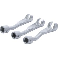 Leitungsschlüssel-Satz, offen | Antrieb Innenvierkant 12,5 mm (1/2") | SW 14 - 17 - 19 mm