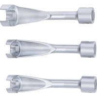 Leitungsschlüssel-Satz, offen | Antrieb Innenvierkant 12,5 mm (1/2") | SW 14 - 17 - 19 mm