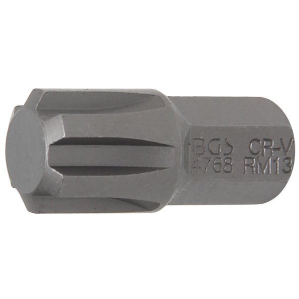 Bit | Antrieb Außensechskant 10 mm (3/8") | Keil-Profil (für RIBE) M13