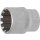 Steckschlüssel-Einsatz Gear Lock | Antrieb Innenvierkant 10 mm (3/8") | SW 17 mm