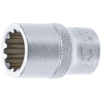 Steckschlüssel-Einsatz Gear Lock | Antrieb Innenvierkant 12,5 mm (1/2") | SW 15 mm
