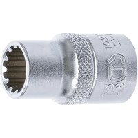 Steckschlüssel-Einsatz Gear Lock | Antrieb Innenvierkant 12,5 mm (1/2") | SW 12 mm
