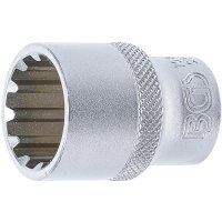 Steckschlüssel-Einsatz Gear Lock | Antrieb Innenvierkant 12,5 mm (1/2") | SW 19 mm
