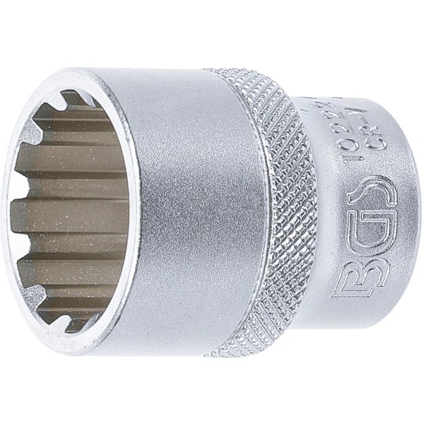 Steckschlüssel-Einsatz Gear Lock | Antrieb Innenvierkant 12,5 mm (1/2") | SW 22 mm