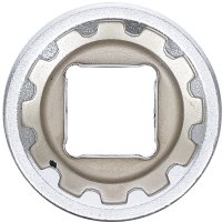 Steckschlüssel-Einsatz Gear Lock | Antrieb Innenvierkant 12,5 mm (1/2") | SW 22 mm