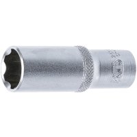 Steckschlüssel-Einsatz Super Lock, tief | Antrieb Innenvierkant 10 mm (3/8") | SW 16 mm