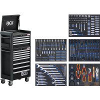 Werkstattwagen Profi Standard Maxi | 12 Schubladen | mit 263 Werkzeugen