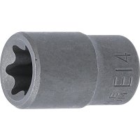 Steckschlüssel-Einsatz E-Profil | Antrieb Innenvierkant 10 mm (3/8") | SW E14